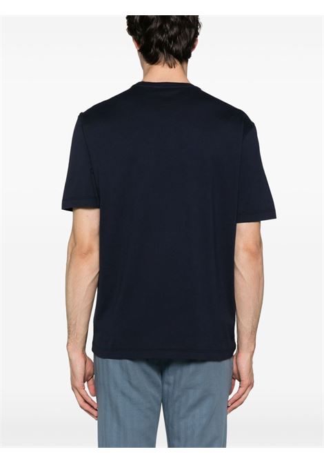 t-shirt girocollo uomo navy ROBERTO COLLINA | RB51021RB5110